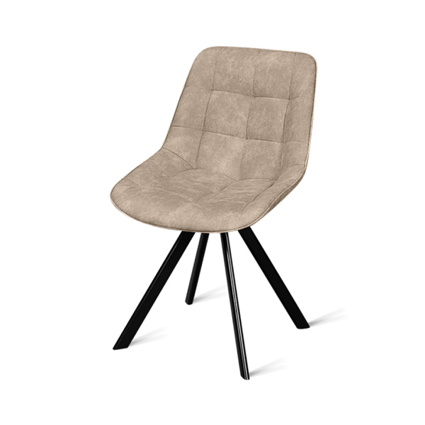 Стул B607-m (B607-m  LATTE VL61, BK)